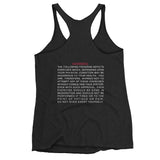 "I Watch It For The Exercise" Tee Tank